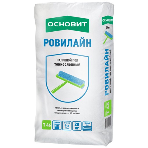 Пол наливной Основит Ровилайн Т-46 20 кг Пол наливной Основит Ровилайн Т-46 20 кг