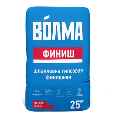 Шпатлевка гипсовая Волма Финиш 25 кг Шпатлевка гипсовая Волма Финиш 25 кг