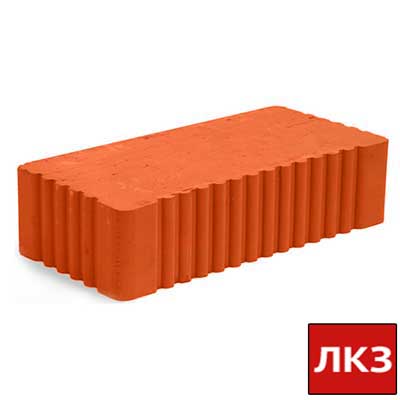 Кирпич строительный КЗ Липковский одинарный полнотелый рифленый М-150 Кирпич строительный КЗ Липковский одинарный полнотелый рифленый М-150