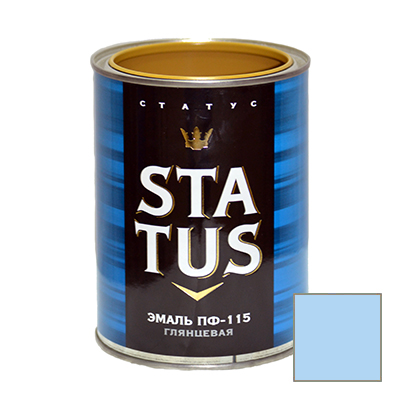 Эмаль РадугаМалер STATUS ПФ-115 Бирюзовая 0,9 кг Эмаль РадугаМалер STATUS ПФ-115 Бирюзовая 0,9 кг