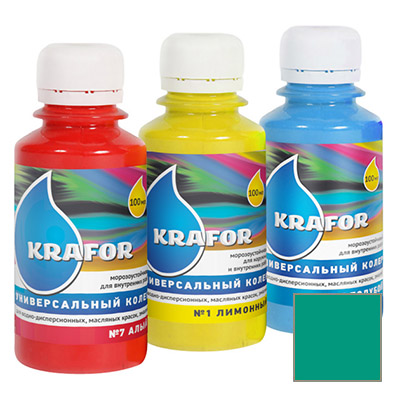 Колер Krafor универсальный изумруд 0,1 л Колер Krafor универсальный изумруд 0,1 л