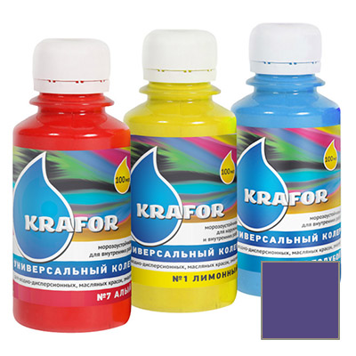 Колер Krafor универсальный фиолетовый 0,1 л Колер Krafor универсальный фиолетовый 0,1 л
