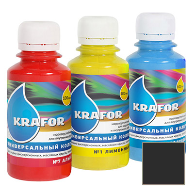Колер Krafor универсальный чёрный 0,1 л Колер Krafor универсальный чёрный 0,1 л