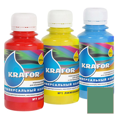 Колер Krafor универсальный зеленый 0,1 л Колер Krafor универсальный зеленый 0,1 л