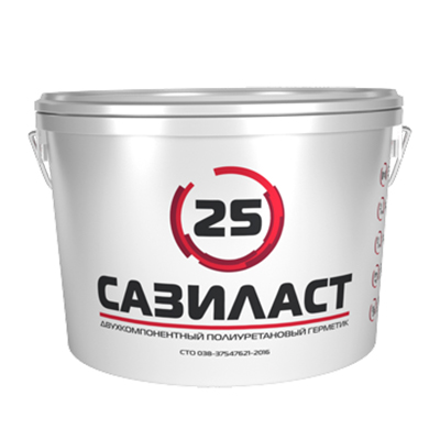 Герметик Сазиласт 25 серый 10,5 кг Герметик Сазиласт 25 серый 10,5 кг
