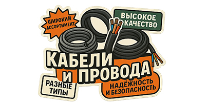 Кабели и провода