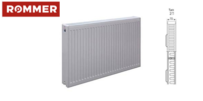 Радиаторы стальные ROMMER Compact Тип 20