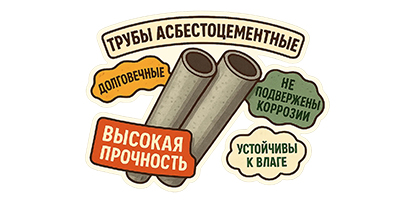 Трубы асбестоцементные