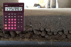Калькулятор расчета сухой строительной смеси для самовыравнивающегося пола - планируем ремонт