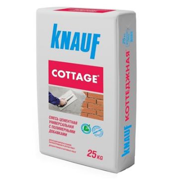 Штукатурка цементная Кнауф Коттедж 25 кг