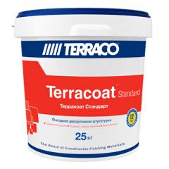 Штукатурка акриловая Terraco (Террако) Terracoat Терракоат Стандарт фасадная 25 кг