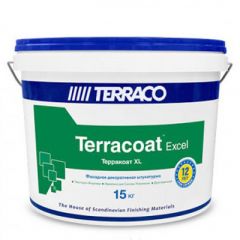 Штукатурка акриловая Terraco (Террако) Terracoat Терракоат XL фасадная 15 кг