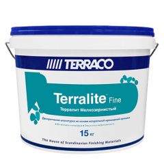Штукатурка Terraco (Террако) Terralite Терралит Мелкозернистый 15 кг