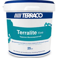 Штукатурка Terraco (Террако) Terralite Терралит Мелкозернистый 25 кг