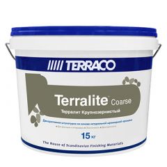 Штукатурка Terraco (Террако) Terralite Терралит Крупнозернистый 15 кг