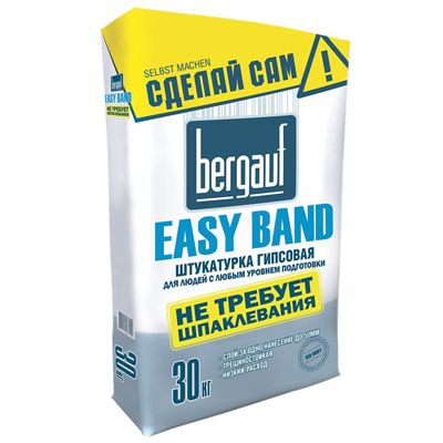 Штукатурка гипсовая Bergauf Easy Band 30 кг