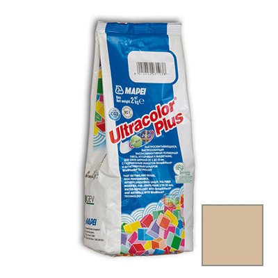 Затирка цементная Mapei Ultracolor Plus №160 магнолия 2 кг