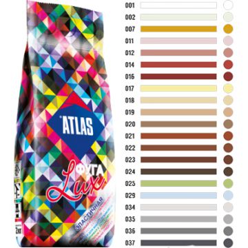 Затирка цементная Atlas Фуга Lux Светло-зеленая 025 2 кг Затирка цементная Atlas Фуга Lux Светло-зеленая 025 2 кг
