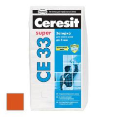 Затирка цементная Ceresit CE 33 Super Кирпич №49 2 кг