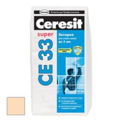 Затирка цементная Ceresit CE 33 Super Персик №28 2 кг