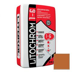 Затирка цементная Litokol Litochrom 1-6 С.510 охра 25 кг