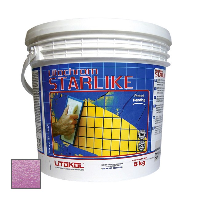 Затирка эпоксидная Litokol (Литокол) Litochrom Starlike C.370 Ciclamino 2,5 кг