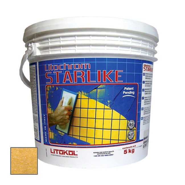 Затирка эпоксидная Litokol Litochrom Starlike C.430 Limone 2,5 кг
