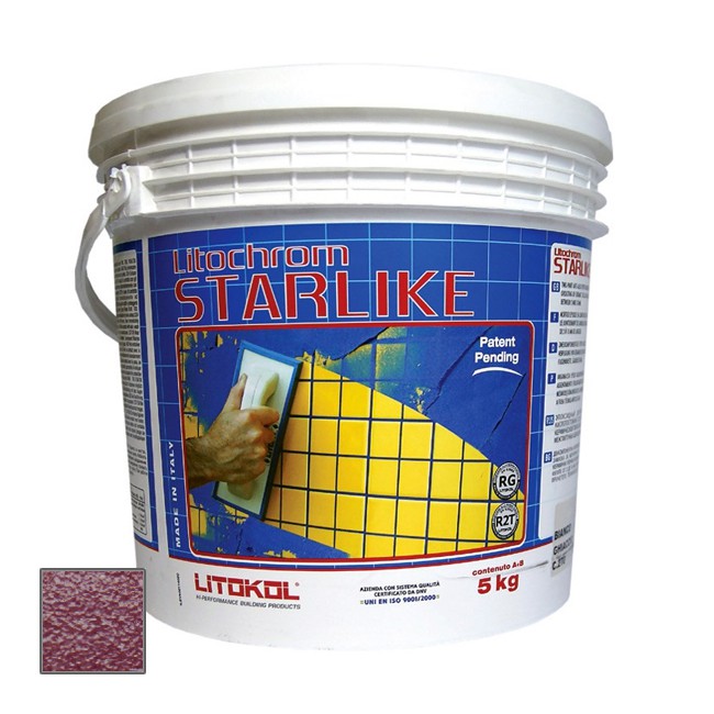 Затирка эпоксидная Litokol (Литокол) Litochrom Starlike C.360 Melanzana 2,5 кг