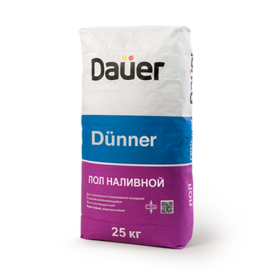 Финишная смесь пол наливной Dauer Dunner 25 кг