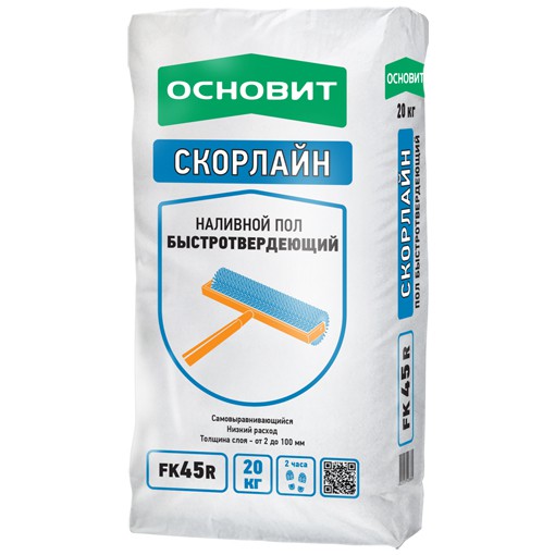 Пол наливной Основит Скорлайн FK45R 20 кг Пол наливной Основит Скорлайн FK45R 20 кг