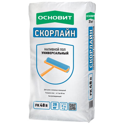 Пол наливной Основит Скорлайн FK48R 20 кг Пол наливной Основит Скорлайн FK48R 20 кг