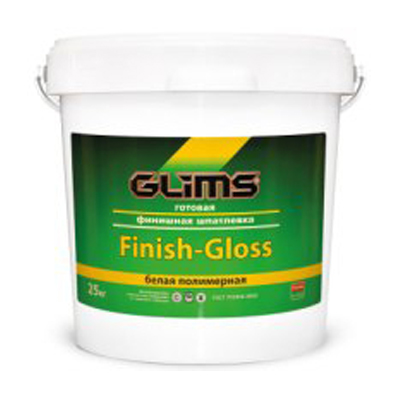 Шпатлевка готовая Glims Gloss 25 кг