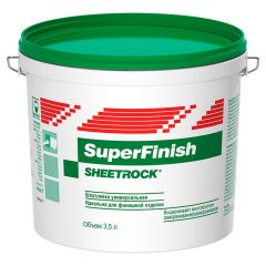 Шпатлевка универсальная Sheetrock SuperFinish 3,5 л
