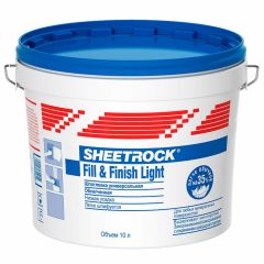 Шпатлевка Sheetrock (Шитрок) Fill and Finish Light 10 л