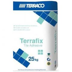 Клей для плитки Terraco (Террако) Terrafix Террафикс гранит белый 25 кг