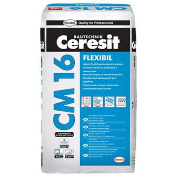 Клей для плитки эластичный Ceresit CM 16 25 кг