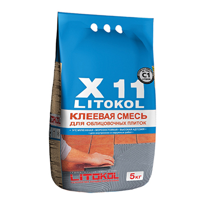 Клей для плитки Litokol (Литокол) X11 5 кг