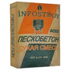 Пескобетон Инфострой М-300 40 кг