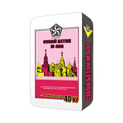 Сухой бетон Русеан М-400 40 кг