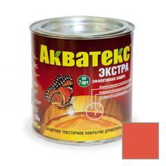 Защитно-декоративное покрытие Акватекс (Aquateks) Экстра для древесины рябина 0,8 л
