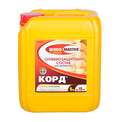Огнебиозащита Woodmaster (Вудмастер) Корд 5 кг