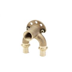 Угольник настенный Rehau (Рехау) Rautitan проточный с внутренней резьбой длинный 20-20-Rp1/2 RX (11313951001)