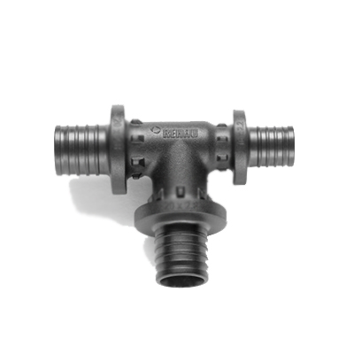 Тройник Rehau (Рехау) Rautitan с уменьшенным торцевым проходом 25-25-20 PX (11600731001)