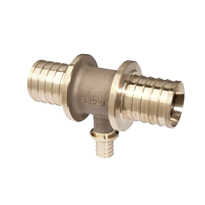 Тройник Rehau (Рехау) Rautitan с уменьшенным боковым проходом 63-32-63 RX (13660091001)