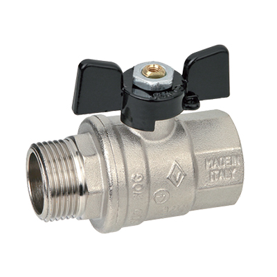 Кран шаровой Bugatti (Бугатти) а.307 Oregon усиленный с внутренней-наружной резьбой г/ш б-ка Rp1 03070070