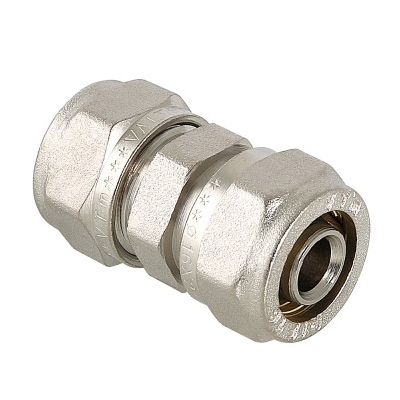 Соединитель прямой Valtec (Вальтек) VTm.303.N.002626 под обжим 26 x 26 мм