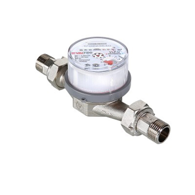 Водосчетчик Valtec (Вальтек) VLF-20U универсальный с наружной резьбой 3/4, 105 мм