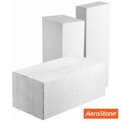 Блок из ячеистого бетона Aerostone газосиликатный D500 600х250х50 мм Блок из ячеистого бетона Aerostone газосиликатный D500 600х250х50 мм