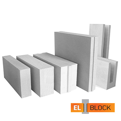 Блок из ячеистого бетона El-Block газосиликатный D500 600х250х100 мм Блок из ячеистого бетона El-Block газосиликатный D500 600х250х100 мм