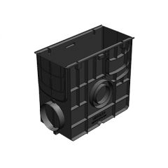 Пескоуловитель для пластиковых лотков Gidrolica (Гидролика) Standart ПУ пластиковый D150, D200